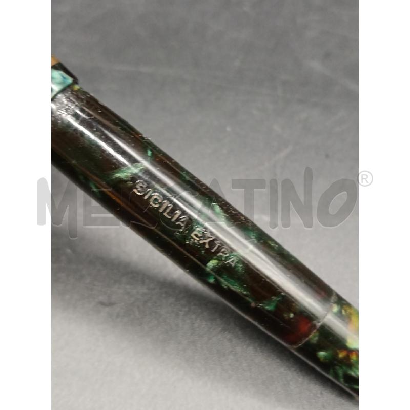 PENNA STILO SICILIA EXTRA CELLULOIDE | Mercatino dell'Usato Roma eur 2