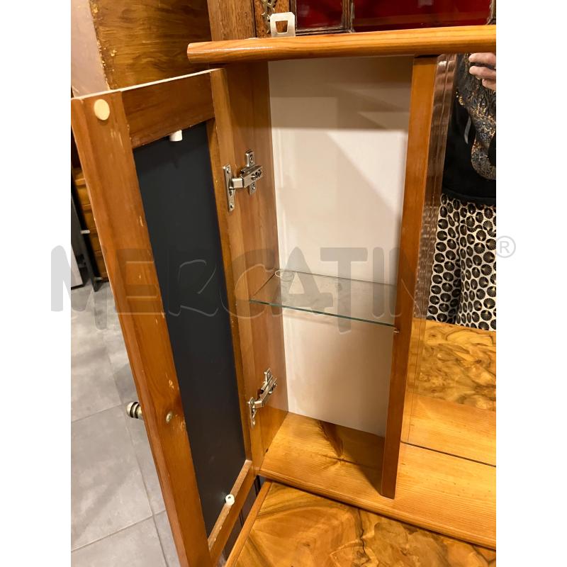 PENSILE DA BAGNO 1C SPECCHIO LEGNO + ACCESSORI  | Mercatino dell'Usato Roma eur 2