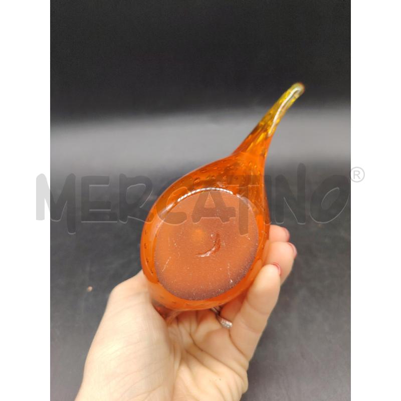PESCE  VETRO ARANCIO | Mercatino dell'Usato Roma eur 3