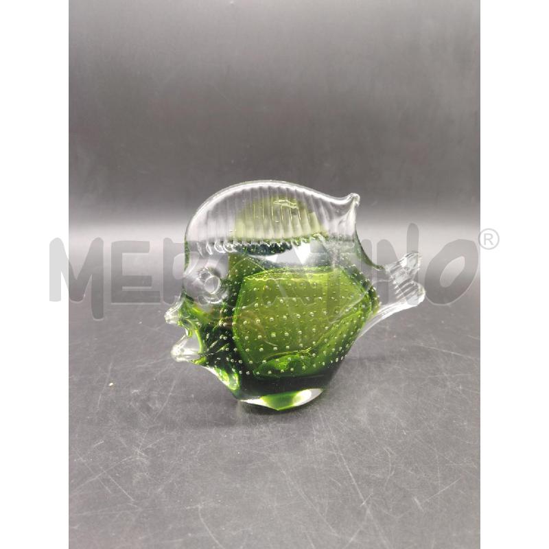 PESCE  VETRO DA RIV VERDE | Mercatino dell'Usato Roma eur 1