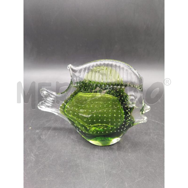 PESCE  VETRO DA RIV VERDE | Mercatino dell'Usato Roma eur 2