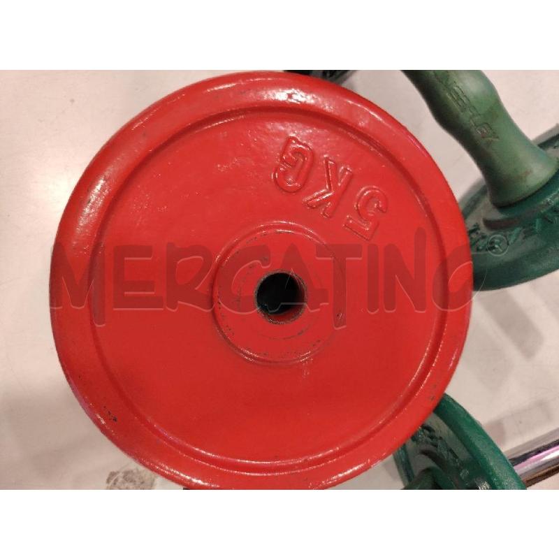 PESI VERDI E ROSSI VINTAGE  | Mercatino dell'Usato Roma eur 2