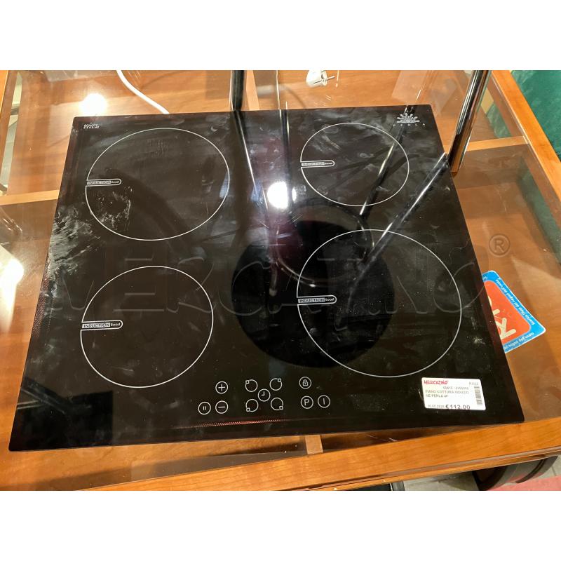 PIANO COTTURA INDUZIONE PERLA 4F | Mercatino dell'Usato Roma eur 1