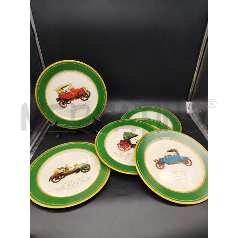 PIATTINI  PANHARD & LEVASSOR  | Mercatino dell'Usato Roma eur 1