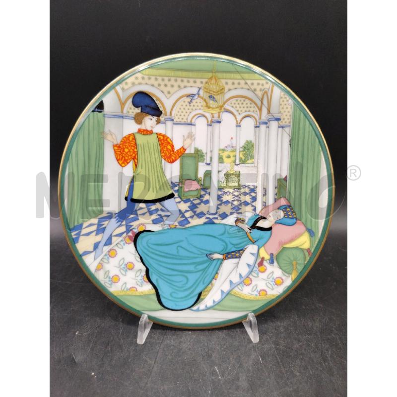 PIATTINO  VILLEROY BOCH LA BELLA ADDORMENTATA  | Mercatino dell'Usato Roma eur 1
