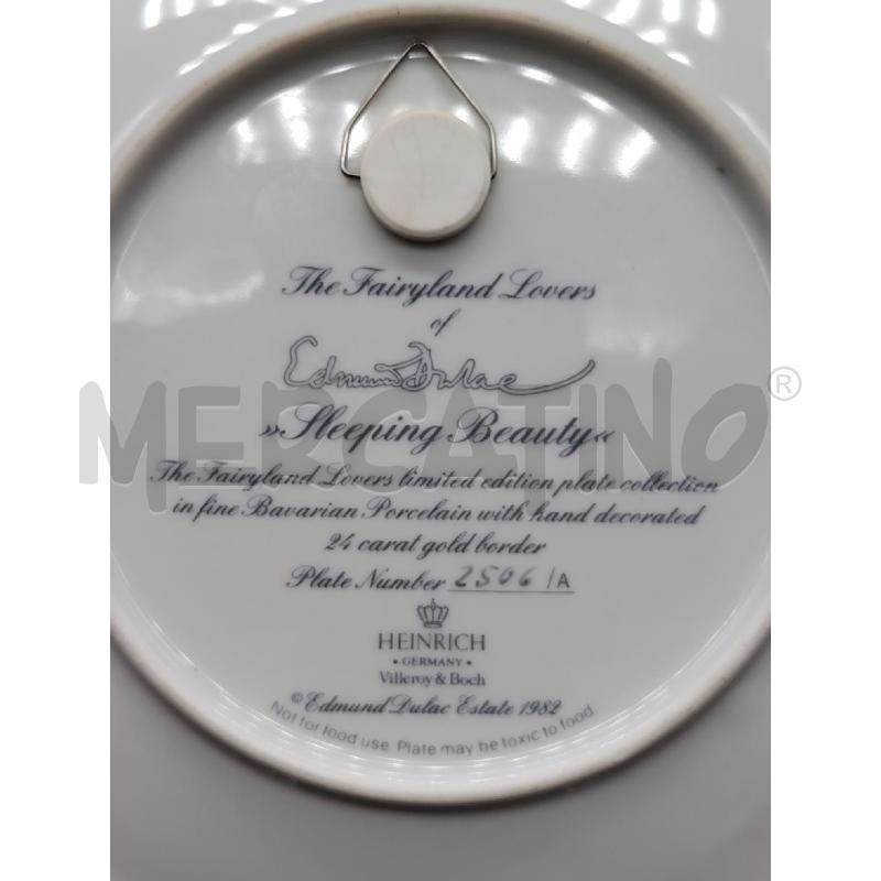 PIATTINO  VILLEROY BOCH LA BELLA ADDORMENTATA  | Mercatino dell'Usato Roma eur 4