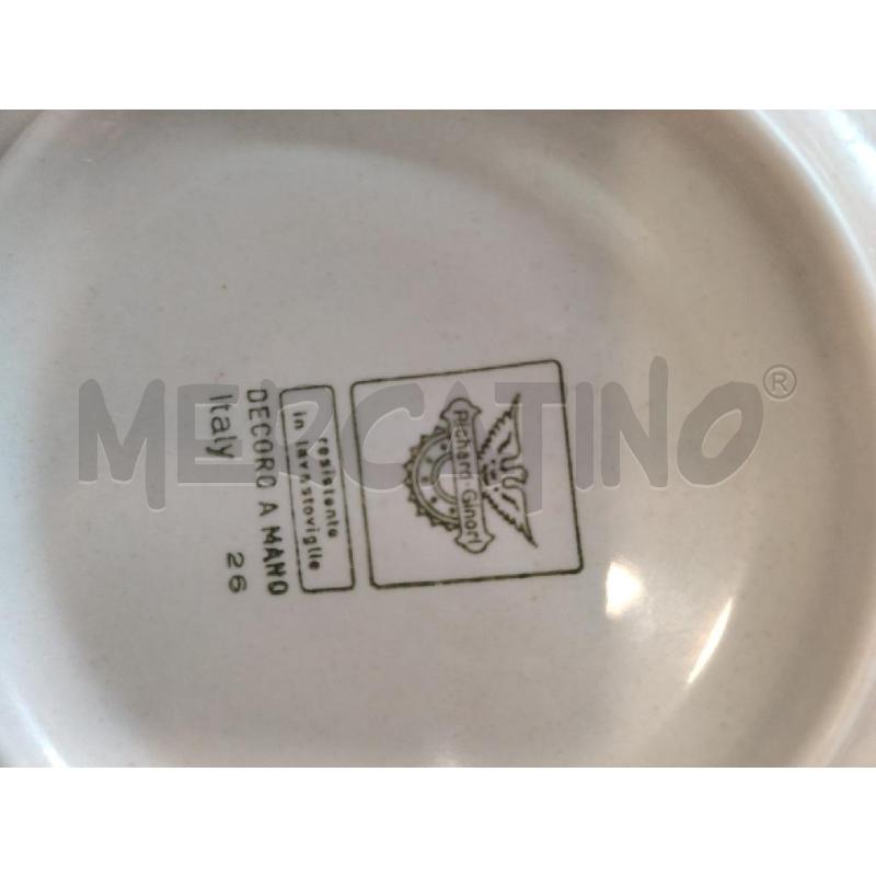 PIATTI FONDI GINORI BEIGE  | Mercatino dell'Usato Roma eur 3