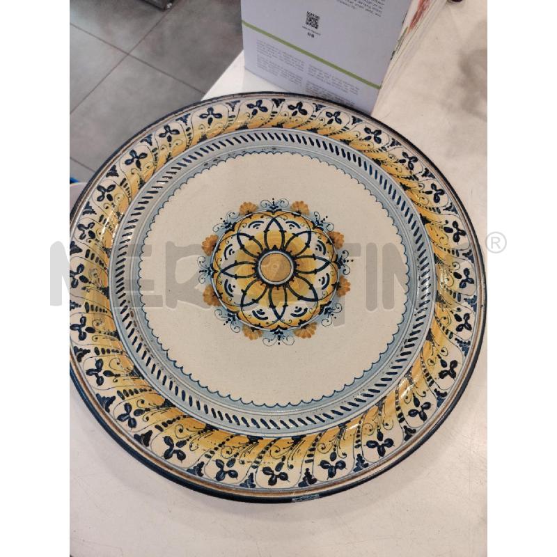 PIATTO DA APP MANDALA BLU | Mercatino dell'Usato Roma eur 1