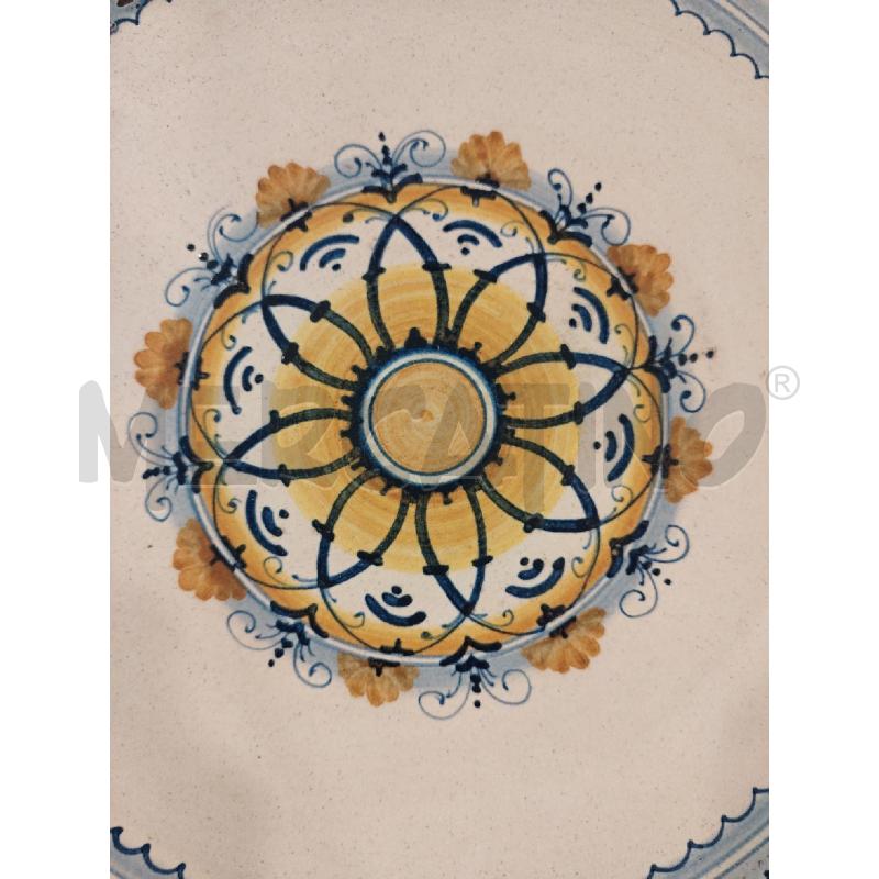 PIATTO DA APP MANDALA BLU | Mercatino dell'Usato Roma eur 2