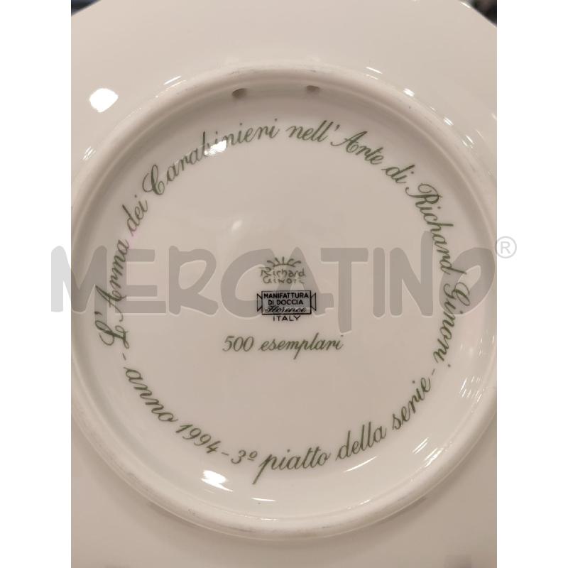 PIATTO GINORI DOCCIA CARABINIERI | Mercatino dell'Usato Roma eur 5