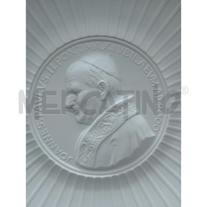 PIATTO GINORI PAPA PAULUS II | Mercatino dell'Usato Roma eur 2