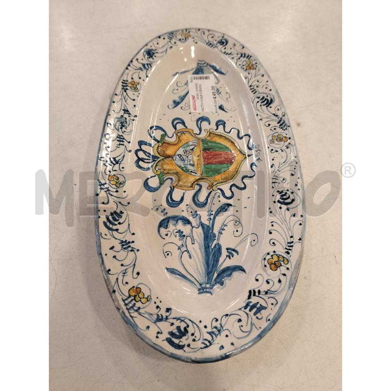 PIATTO OVALE STEMMA  | Mercatino dell'Usato Roma eur 3