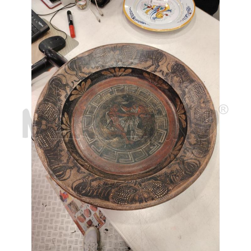 PIATTO SCENA GRECA  | Mercatino dell'Usato Roma eur 1