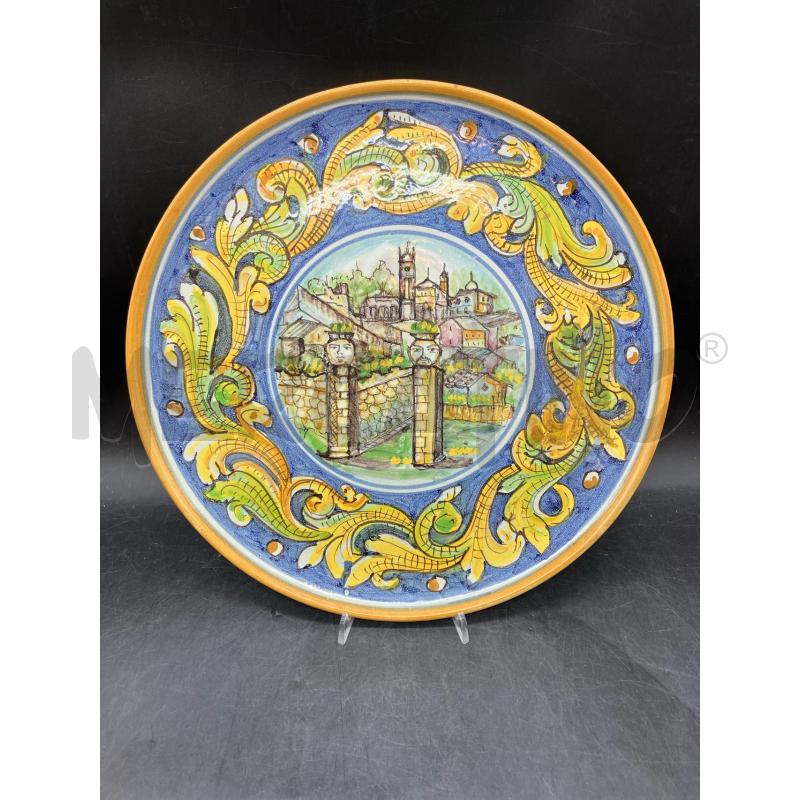 PIATTO  CALTAGIRONE GRANDE  | Mercatino dell'Usato Roma eur 1