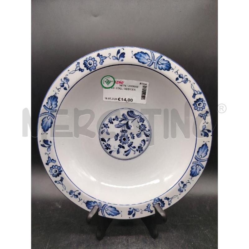 PIATTO  COLL MEDICEA | Mercatino dell'Usato Roma eur 1