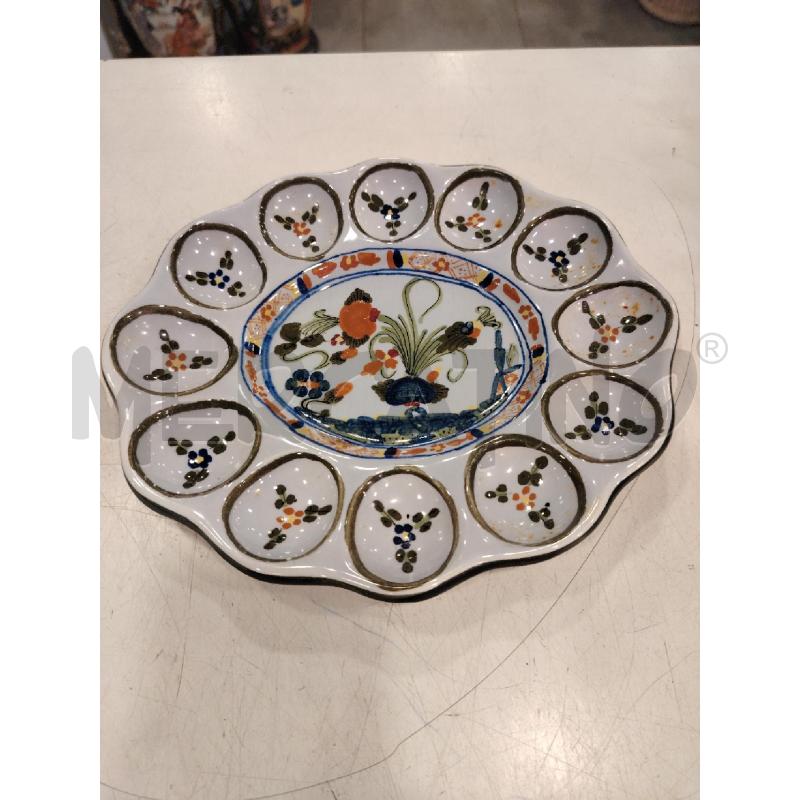 PIATTO  FAENZA PORTAUOVO  | Mercatino dell'Usato Roma eur 1
