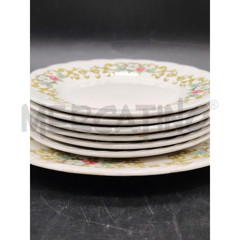 PIATTO + PIATTINI DA DOLCE MINERVA ENGLAND | Mercatino dell'Usato Roma eur 2