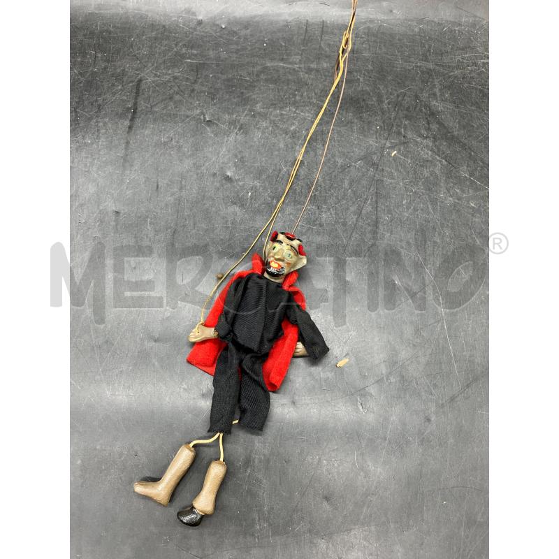 PICCOLA MARIONETTA DEMONIO | Mercatino dell'Usato Roma eur 1