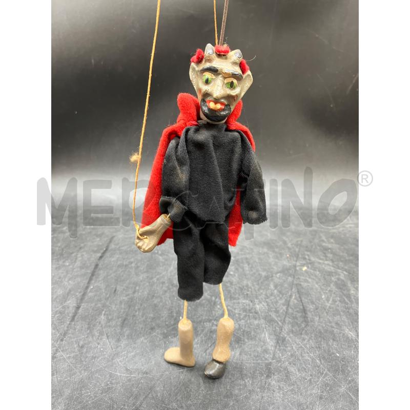 PICCOLA MARIONETTA DEMONIO | Mercatino dell'Usato Roma eur 2