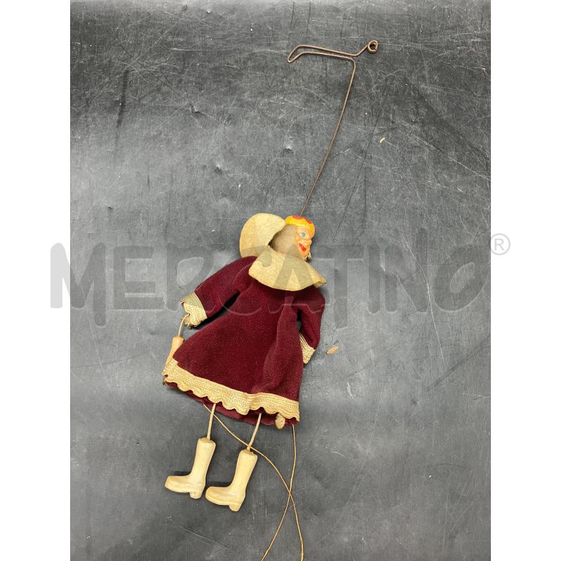 PICCOLA MARIONETTA SOVRANO | Mercatino dell'Usato Roma eur 1