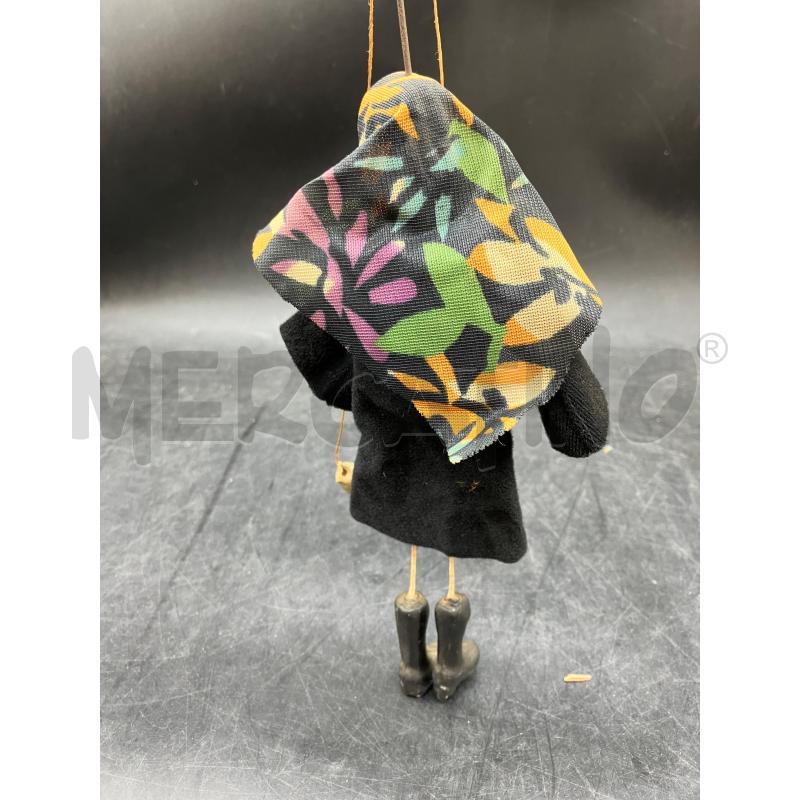 PICCOLA MARIONETTA STREGA  | Mercatino dell'Usato Roma eur 3