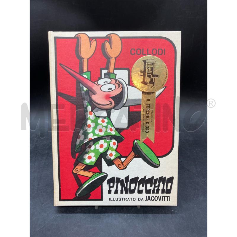 PINOCCHIO ILLUSTRATO DA JACOVITTI 1969 | Mercatino dell'Usato Roma eur 1