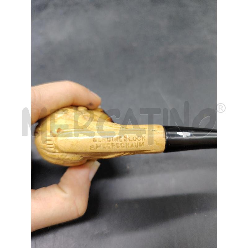 PIPA GENUINE BLOCK MEERSCHAUM | Mercatino dell'Usato Roma eur 2