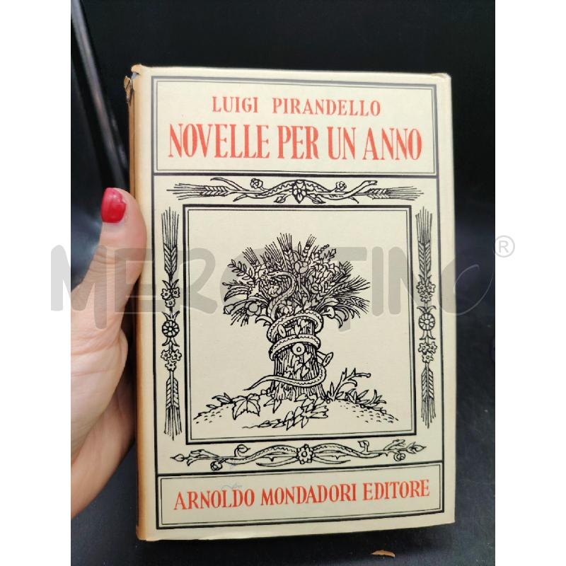 PIRANDELLO NOVELLE PER UN ANNO MONDADORI | Mercatino dell'Usato Roma eur 3