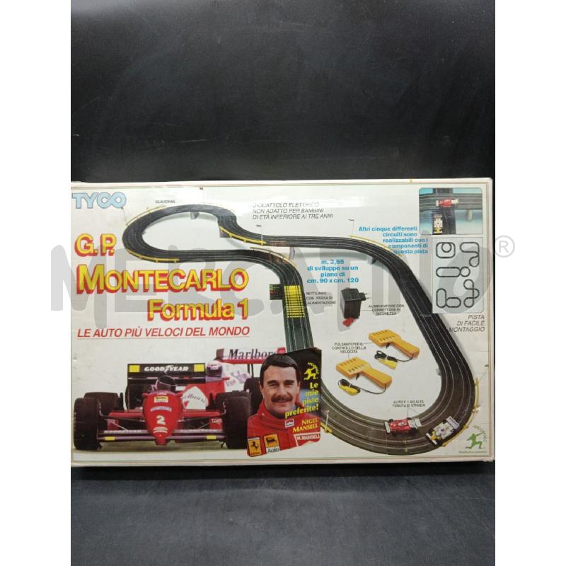 PISTA TYCO GP F1 MONTECARLO | Mercatino dell'Usato Roma eur 1