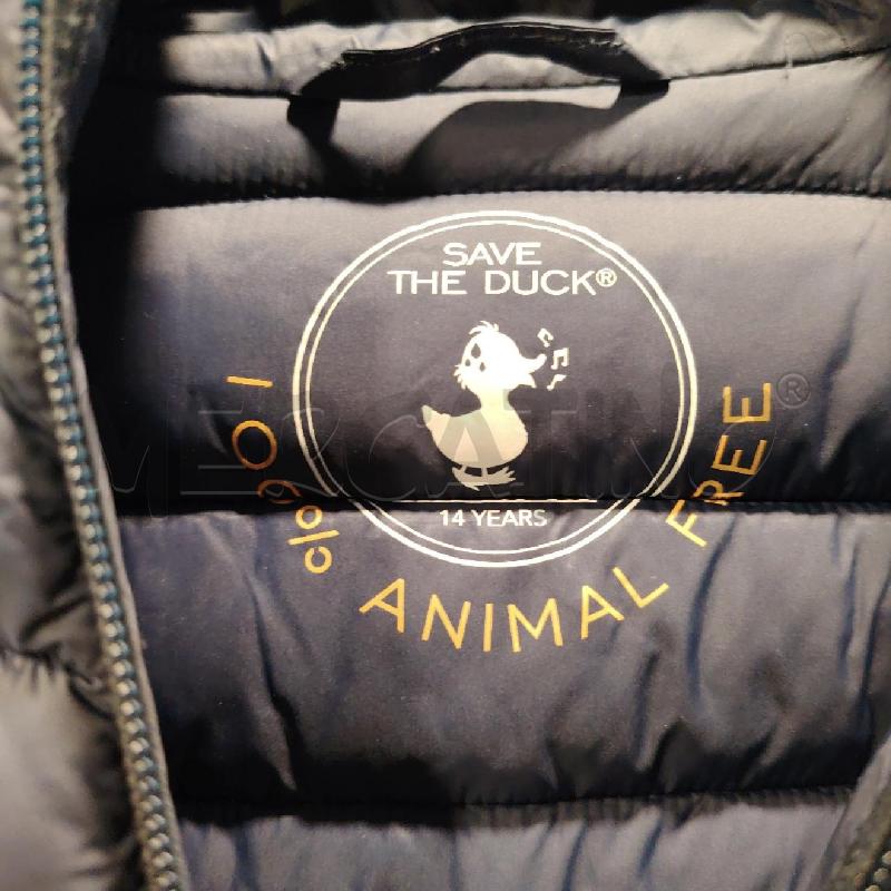 PIUMINO D SAVETHE DUCK BLU CAPPUCC | Mercatino dell'Usato Roma eur 2