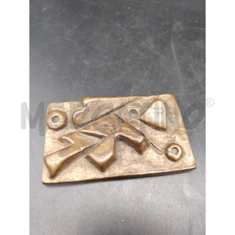 PLACCA A FIRMA MASTROIANNI GEOMETRICA  | Mercatino dell'Usato Roma eur 1