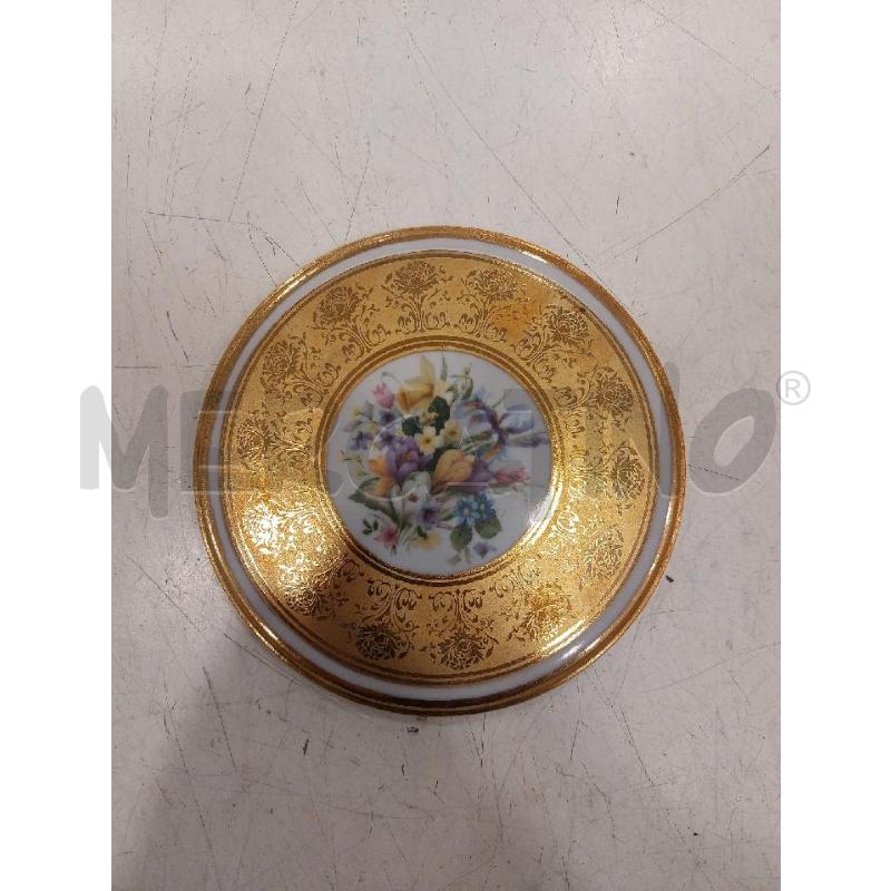 PLACCA LIMOGES FIORI | Mercatino dell'Usato Roma eur 1