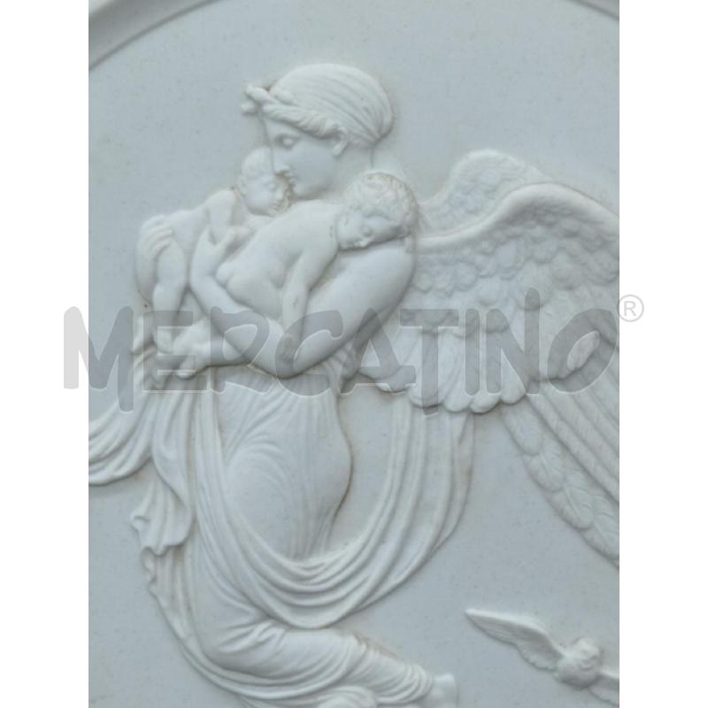 PLACCA ROYAL COPENHAGEN ANGELO CON BAMBINI | Mercatino dell'Usato Roma eur 2