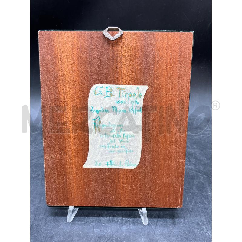 PLACCA TERRACOTTA DONNA | Mercatino dell'Usato Roma eur 3