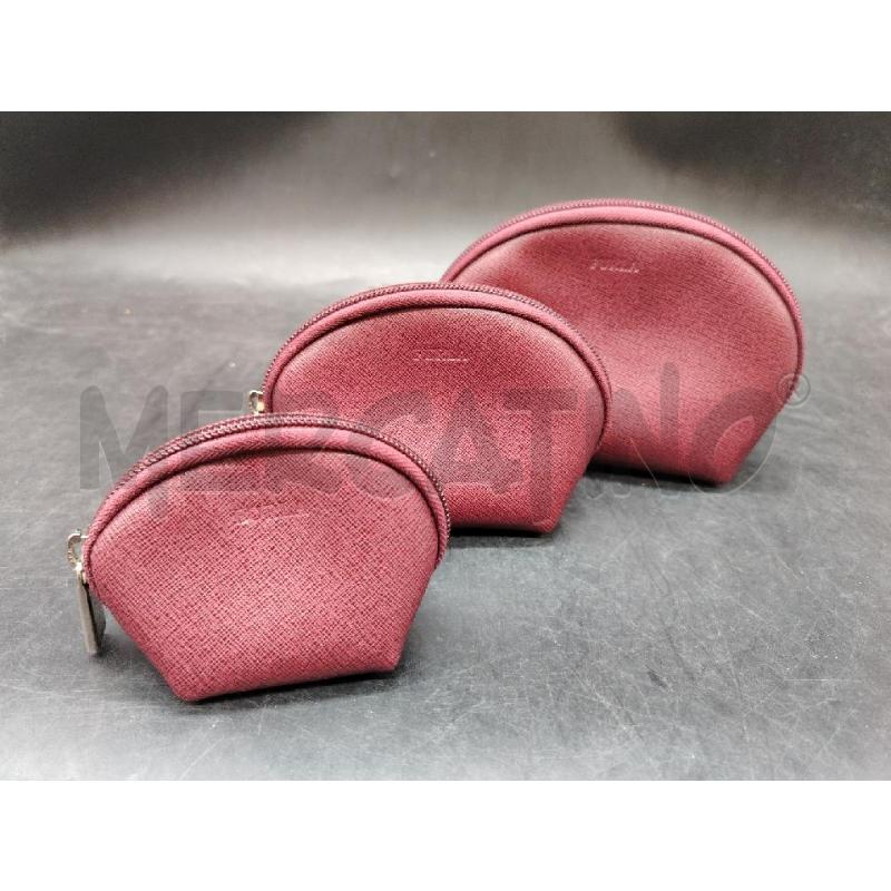 POCHETTE MATRIOSKA FURLA BORDEAUX | Mercatino dell'Usato Roma eur 1