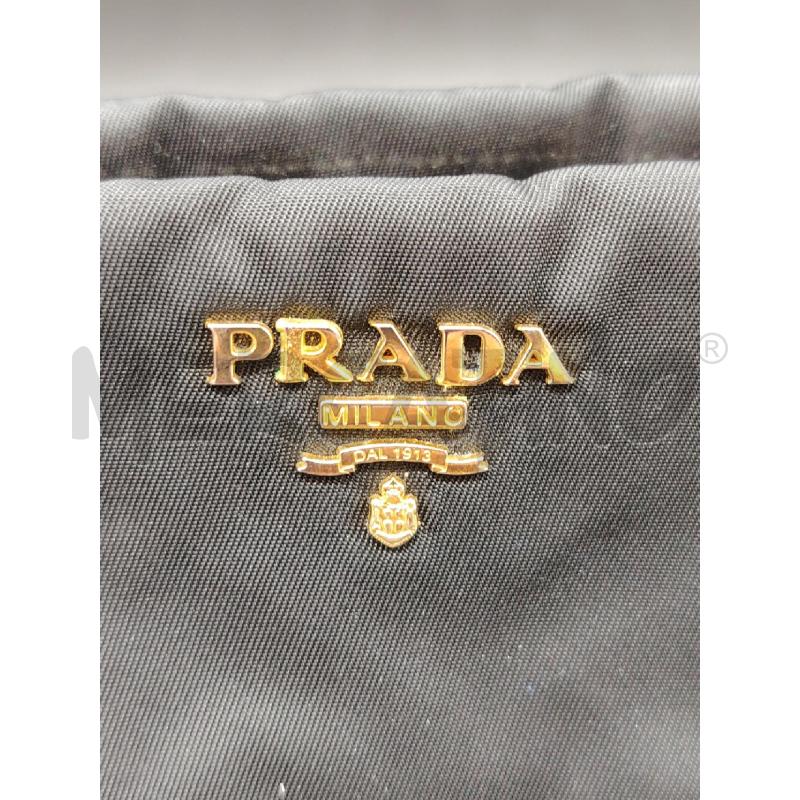 POCHETTE PRADA NERO | Mercatino dell'Usato Roma eur 2