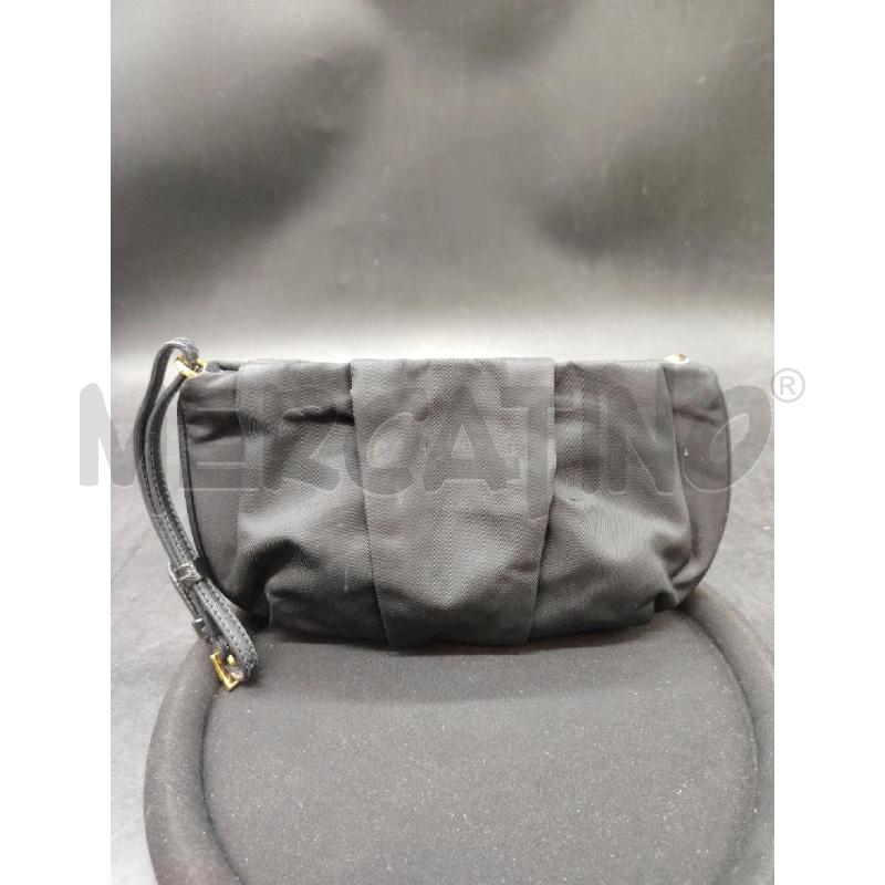 POCHETTE PRADA NERO | Mercatino dell'Usato Roma eur 3