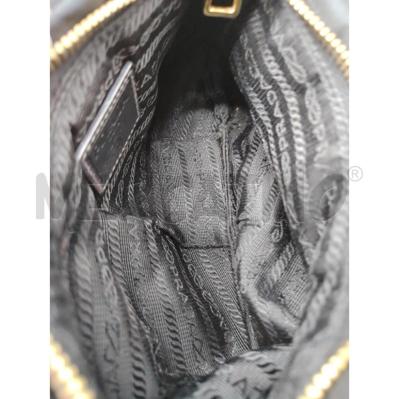 POCHETTE PRADA NERO | Mercatino dell'Usato Roma eur 5