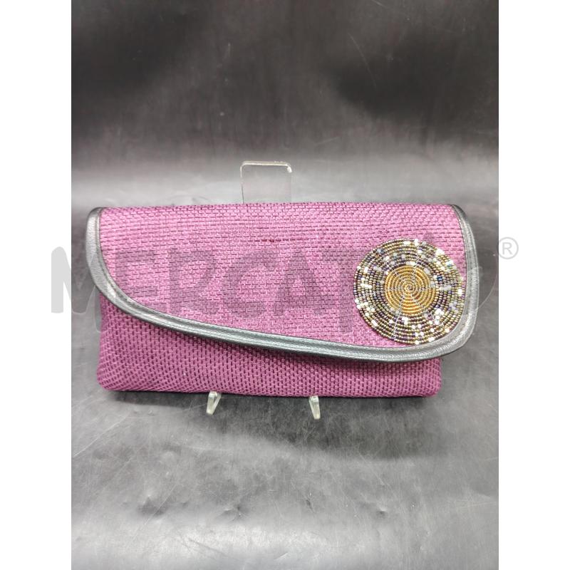 POCHETTE RAFIA VIO INS PERLINE | Mercatino dell'Usato Roma eur 1