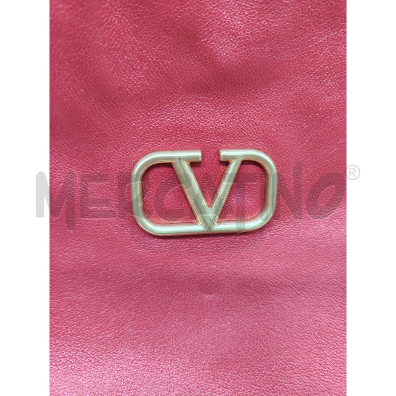 POCHETTE SECCHIELLO VALENTINO GARAVANI ROSSO V DOR | Mercatino dell'Usato Roma eur 2