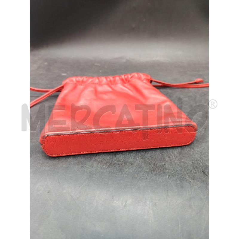 POCHETTE SECCHIELLO VALENTINO GARAVANI ROSSO V DOR | Mercatino dell'Usato Roma eur 4