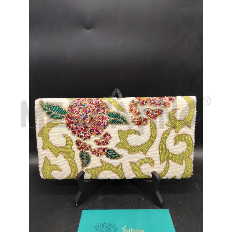 POCHETTE SISTAEY PERLINE FIORI | Mercatino dell'Usato Roma eur 3
