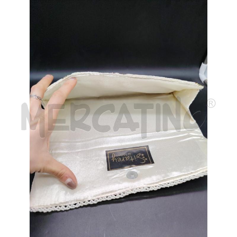 POCHETTE SISTAEY PERLINE FIORI | Mercatino dell'Usato Roma eur 4