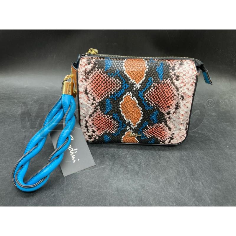 POCHETTE SODINI TRACOLLA STAMPA PITON ETICHETTA | Mercatino dell'Usato Roma eur 1