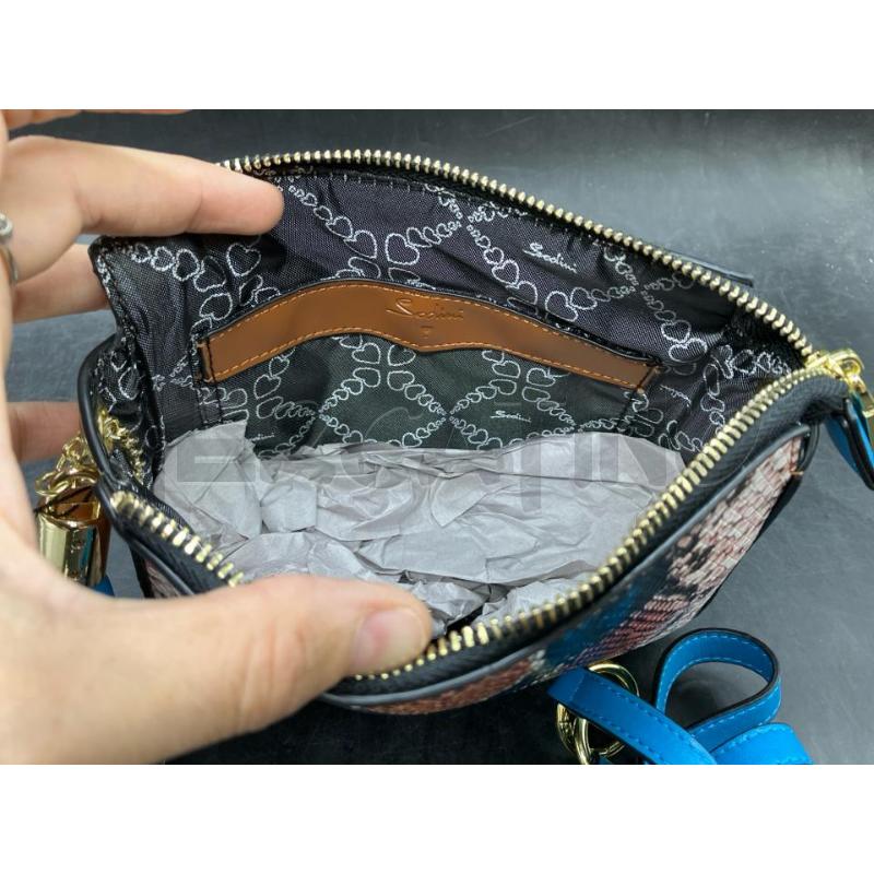 POCHETTE SODINI TRACOLLA STAMPA PITON ETICHETTA | Mercatino dell'Usato Roma eur 3