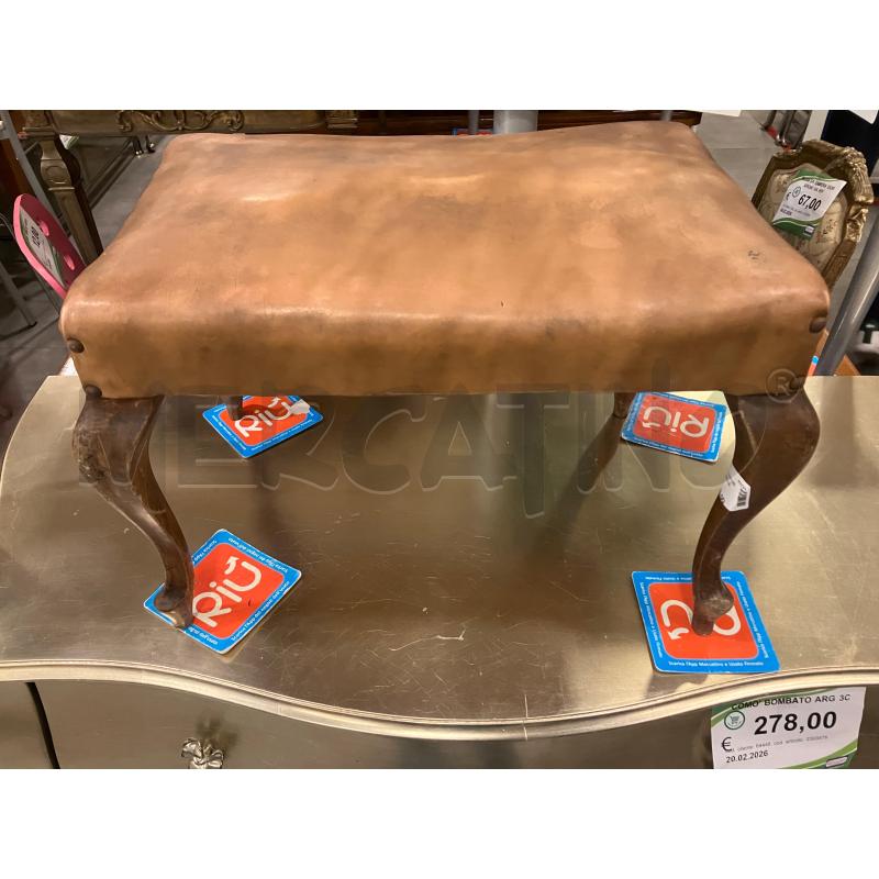 POGGIA PIEDI S/PELLE | Mercatino dell'Usato Roma eur 1