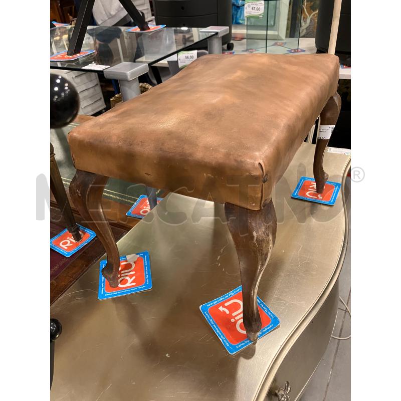 POGGIA PIEDI S/PELLE | Mercatino dell'Usato Roma eur 2