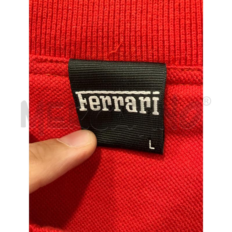 POLO U FERRARI RSS LOGO CAVALLINO | Mercatino dell'Usato Roma eur 2