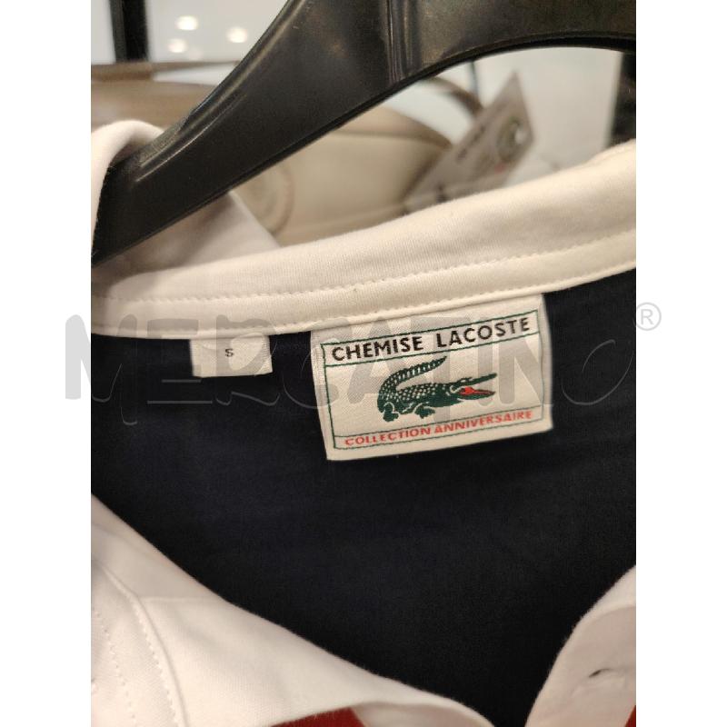 POLO U LACOSTE BLU RSS BIA  | Mercatino dell'Usato Roma eur 2