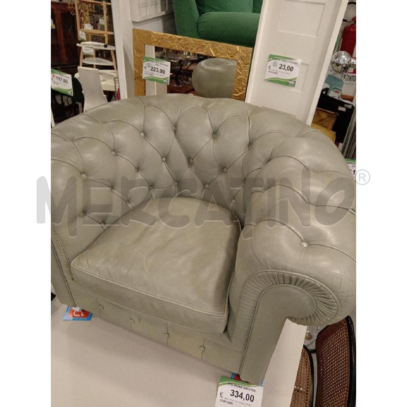 POLTRONA CHESTER | Mercatino dell'Usato Roma eur 2